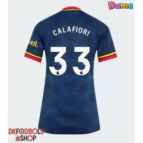 Arsenal Riccardo Calafiori #33 Udebanetrøje Dame 2026-27 Kort ærmer Arsenal Riccardo Calafiori #33 Udebanetrøje Dame 2026-27 Kort ærmer